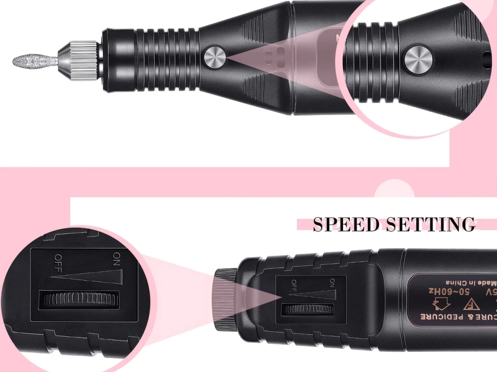 Portable electric nail drill Kit