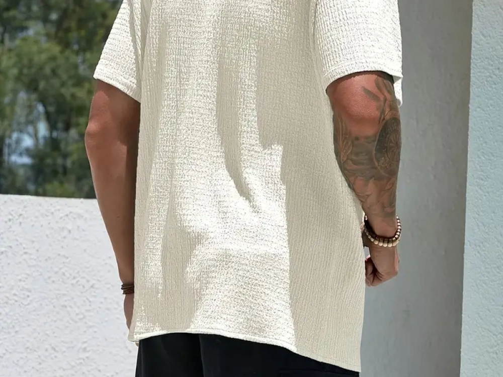 Men's Short Sleeve Button Down Shirt