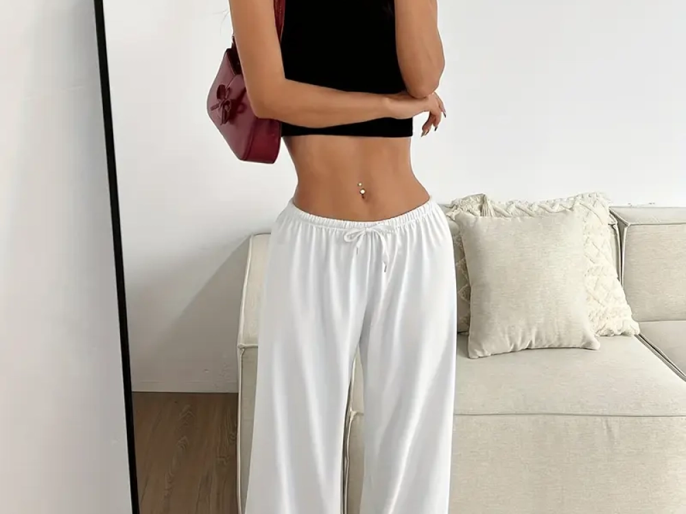 Loose wide pants